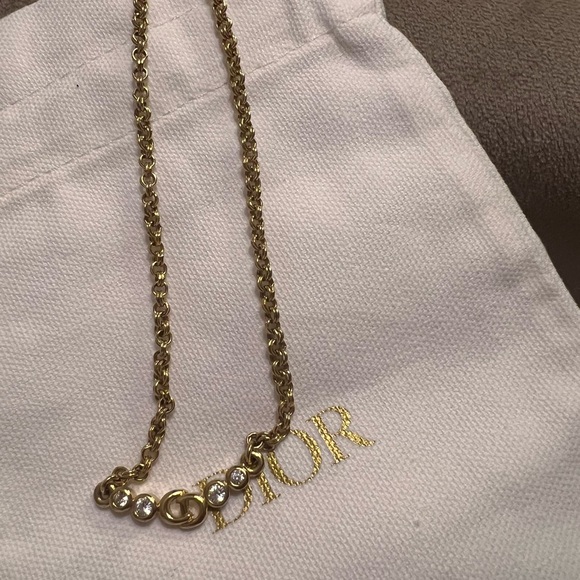 Dior 18K gold plated necklace - Picture 8 of 9